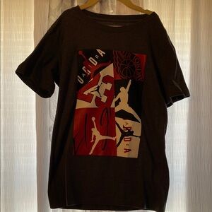 Youth Jordan Black Graphic T-Shirt